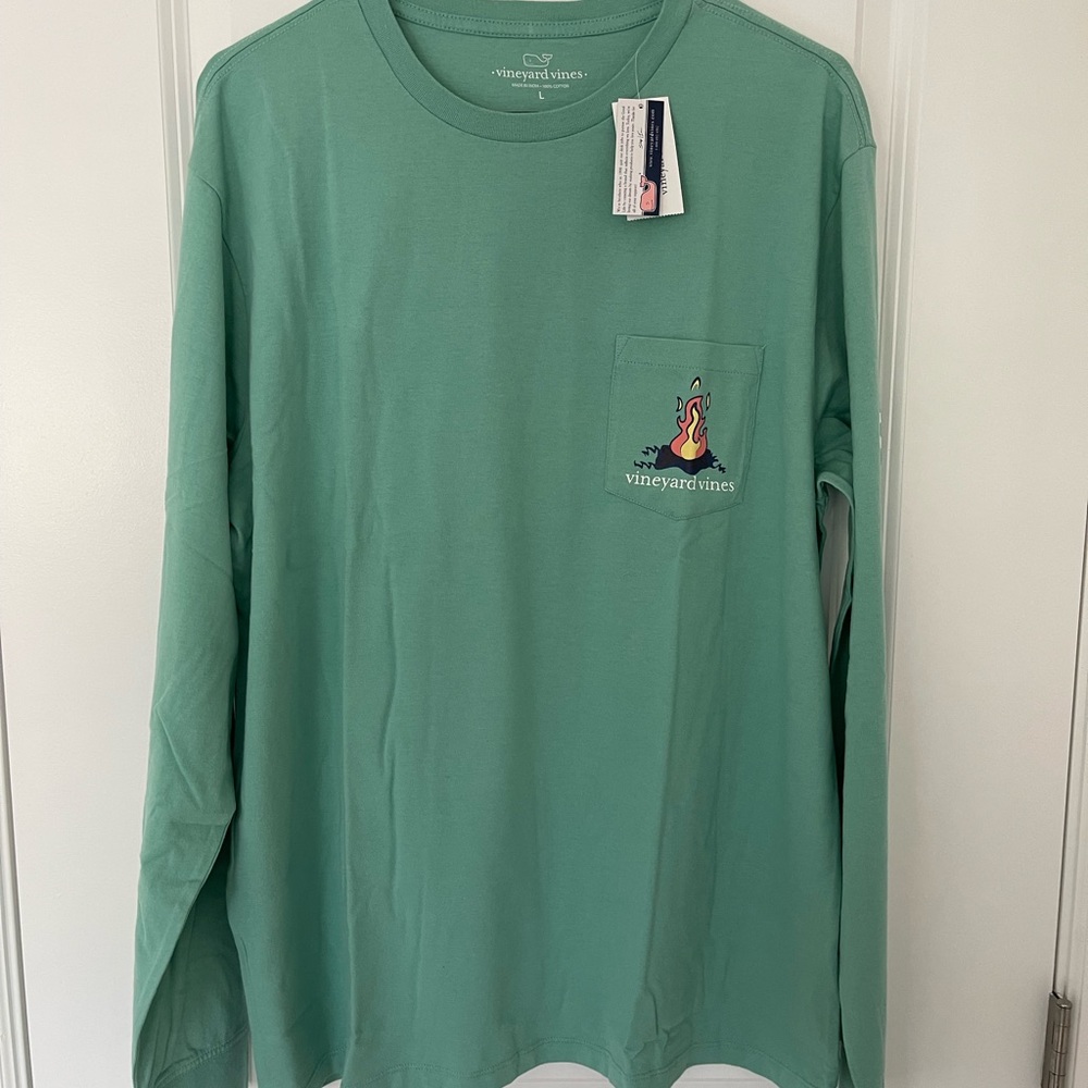 Vineyard Vines Campfire Long Sleeve Tee - Picture 5 of 5
